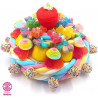 Gateau de bonbon arc en ciel